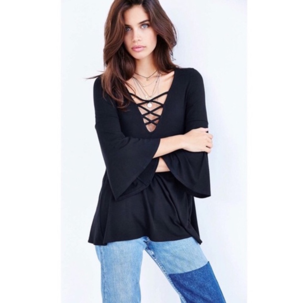 Urban Oufitters Ecote Bell Sleeve Top